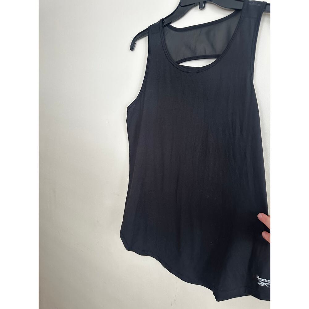 Reebok Command Keyhole Tank Black Large NWT Mesh Back - Picture 6 of 10